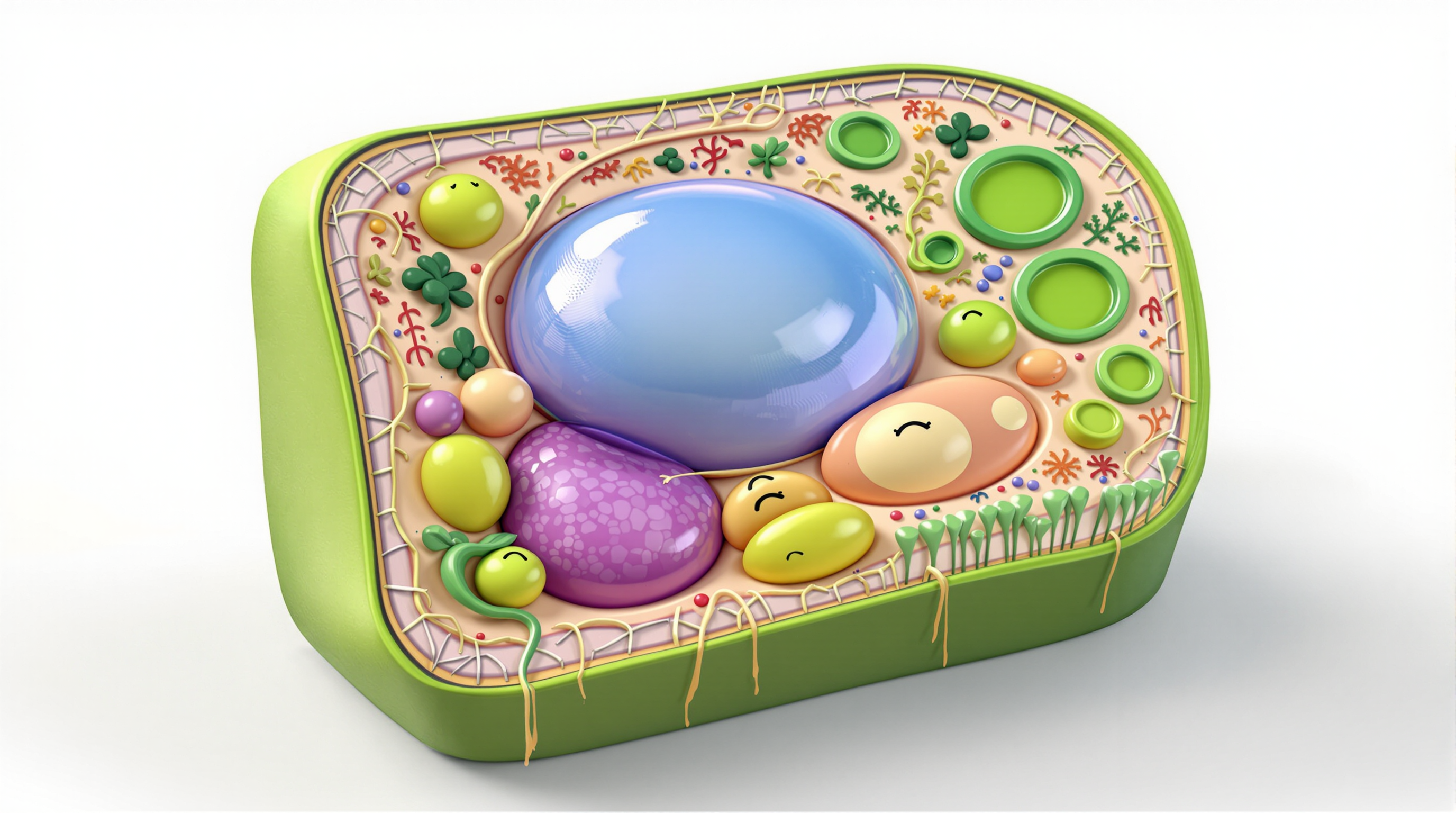 Plant Cell 3D Model Generator